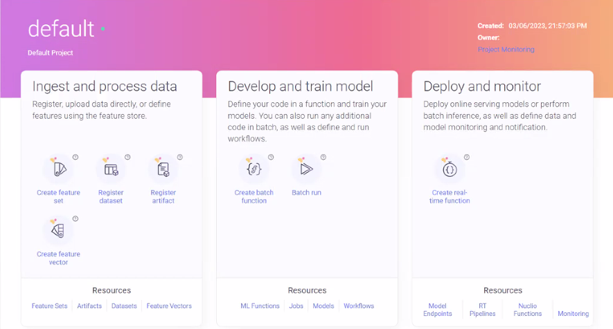 mlrun-project-homepage